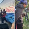 Detienen a tres ladrones en un “robo de película” dentro de una guagua
