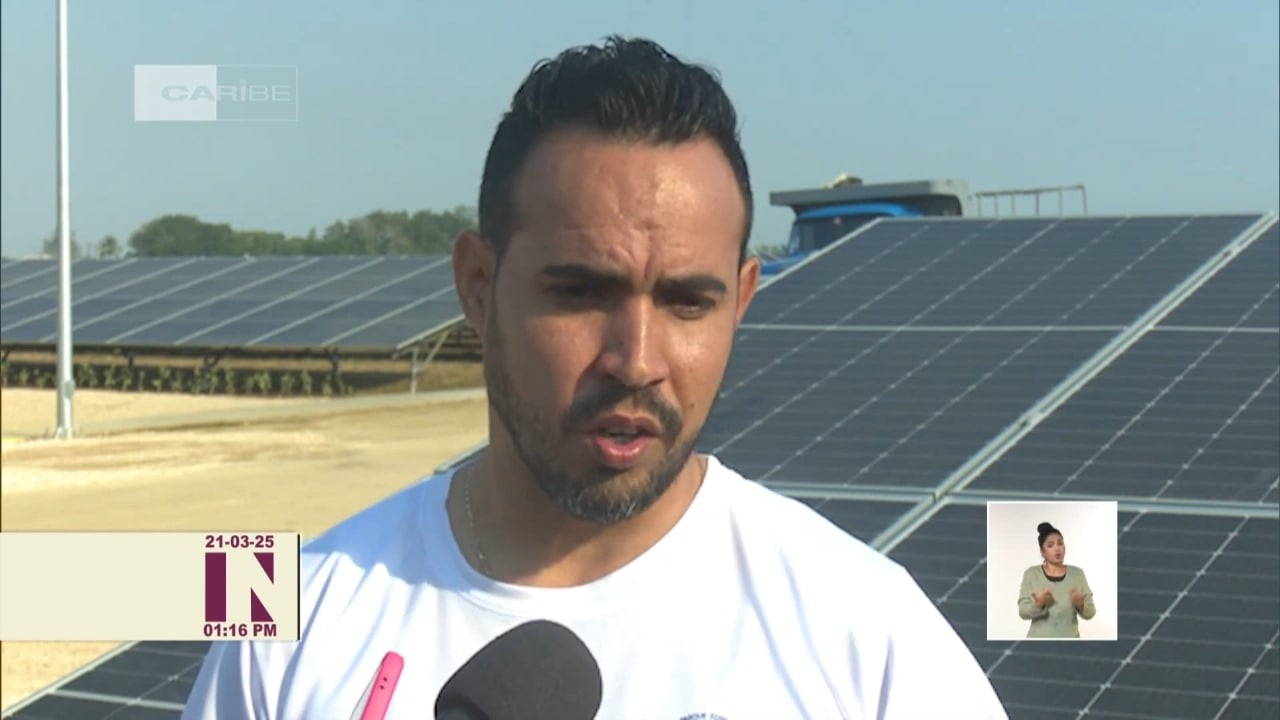 Directivo de la UNE dice que Cuba está entre los tres primeros países en generación eléctrica fotovoltaica