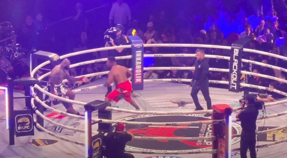 El cubano pelea a puño limpio