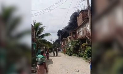 Fuga de petróleo provoca incendios de grandes proporciones en Holguín