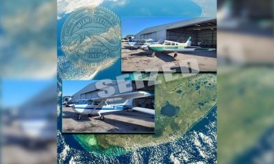 Incautan dos avionetas vinculadas al tráfico de drogas en el sur de Florida