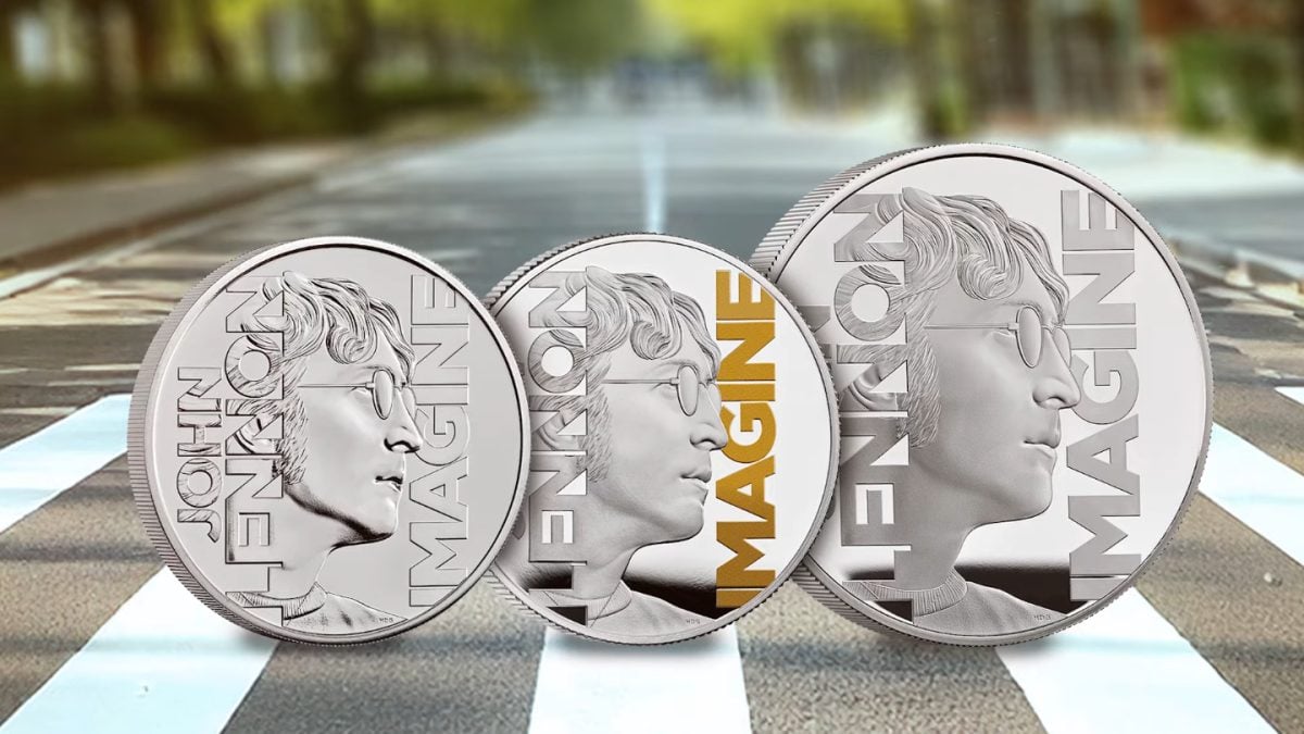 Moneda de Jhon Lennon
