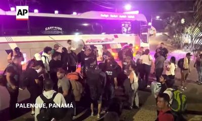 Panamá libera a migrantes de diferentes nacionalidades tras ser deportados desde EEUU