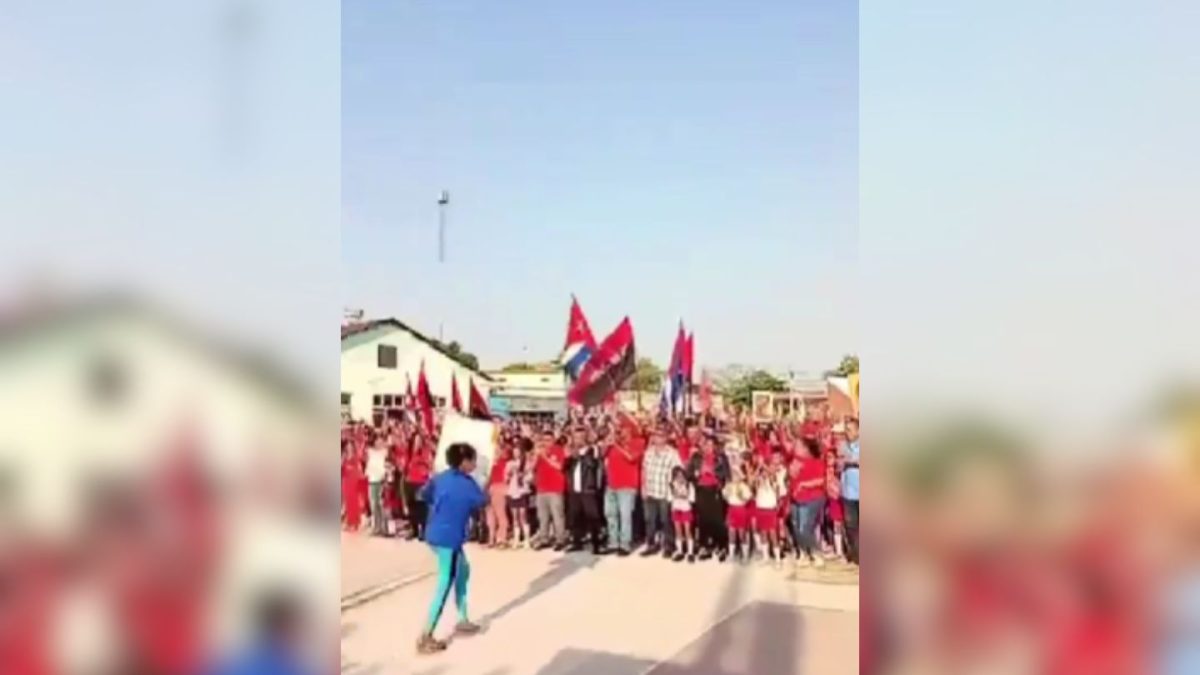 Régimen castrista responde con un acto político a las peticiones de comida en Río Cauto