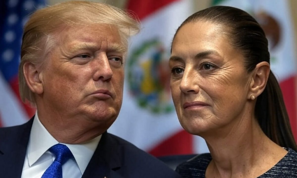 Trump y presidenta de México llegan a acuerdos.