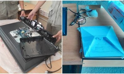 Aduana de Cuba descubre antenas de Starlink camufladas dentro de televisores