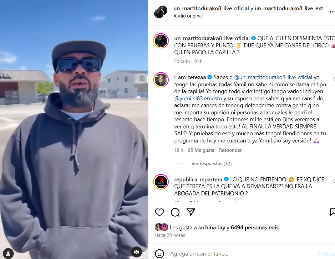 Amigo cercano de El Taiger desmiente la relación del artista con Teresa Padrón