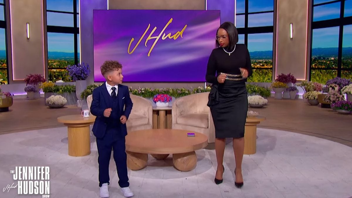 Ángelo y Jennifer Hudson