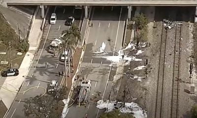 Avioneta se cae en Boca Ratón (1)