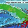 Cuba registró 2.375 sismos durante el primer trimestre de 2025