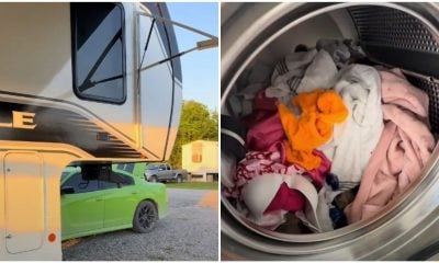 Cubana cuenta cómo lava ropa en una casa rodante en EEUU