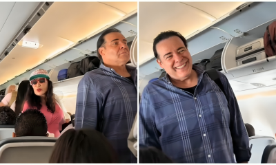 El actor César Évora es captado junto a la vedette mexicana Lyn May, qué hacían juntos