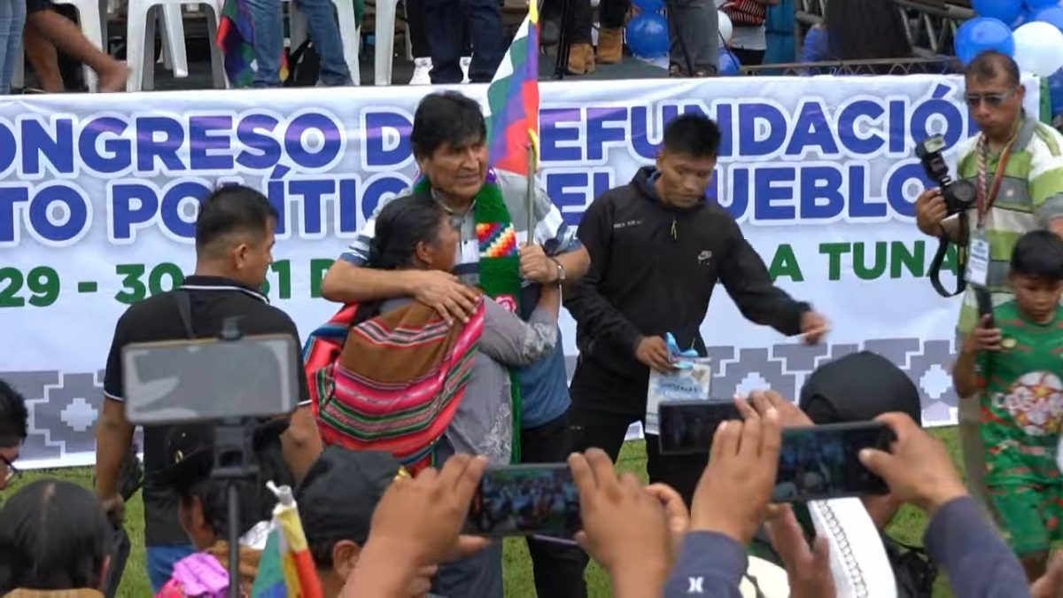 Evo Morales otra vez pretende ser candidato presidencial con un partido que lleva su nombre