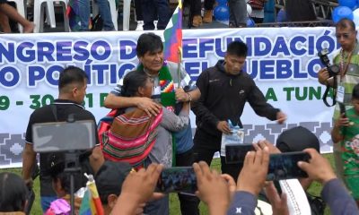 Evo Morales otra vez pretende ser candidato presidencial con un partido que lleva su nombre