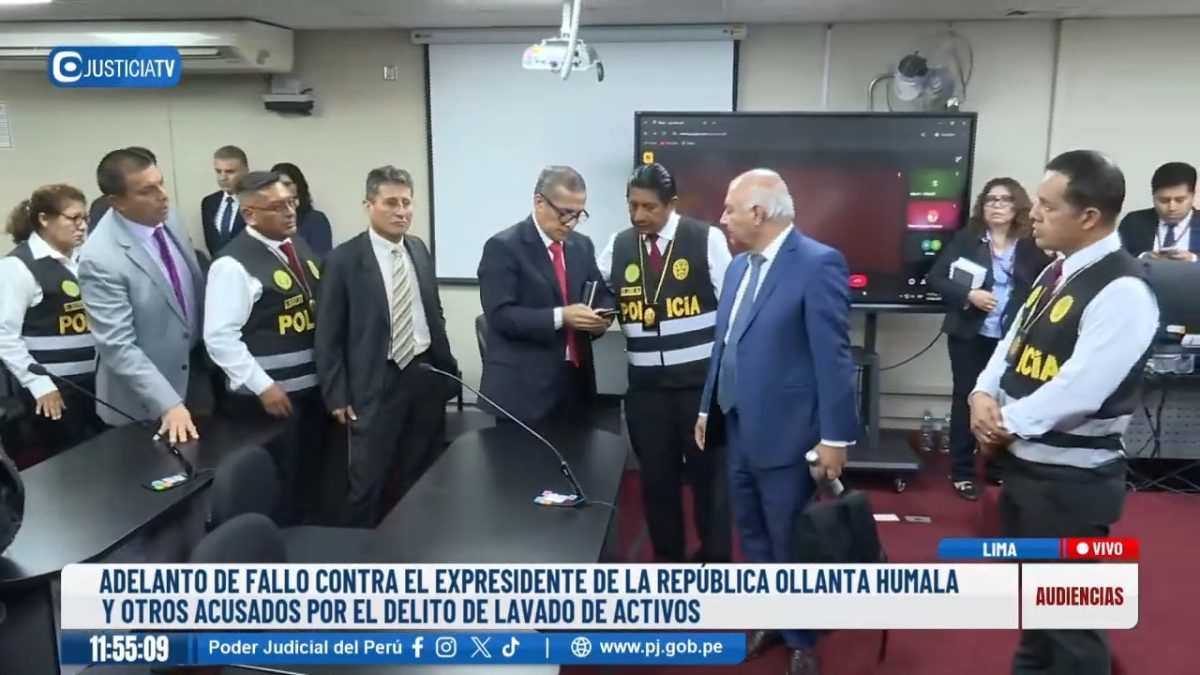 Expresidente peruano Ollanta Humala sentenciado a 15 años de cárcel por recibir dinero de Hugo Chávez