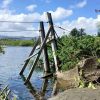 Gobierno aún no reconstruye puente colapsado en Baracoa por el impacto del huracán Oscar