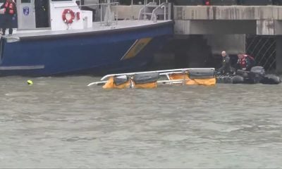 Helicóptero cae en el río Hudson de Nueva York reportan al menos 6 personas fallecidas