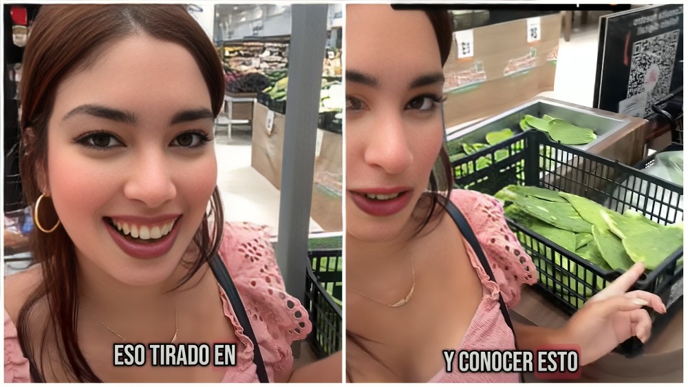 Influencer cubana provoca debate en redes tras comparar el uso del nopal en México y Cuba