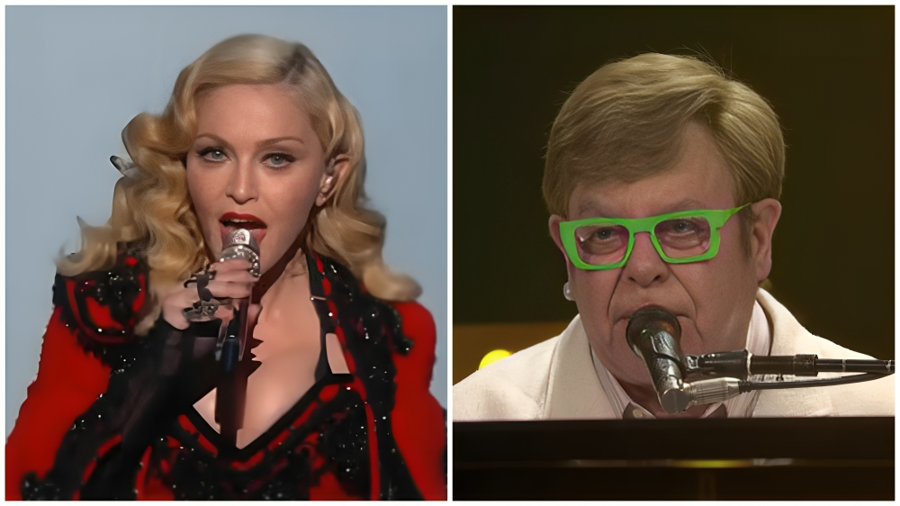 Madonna y Elton John