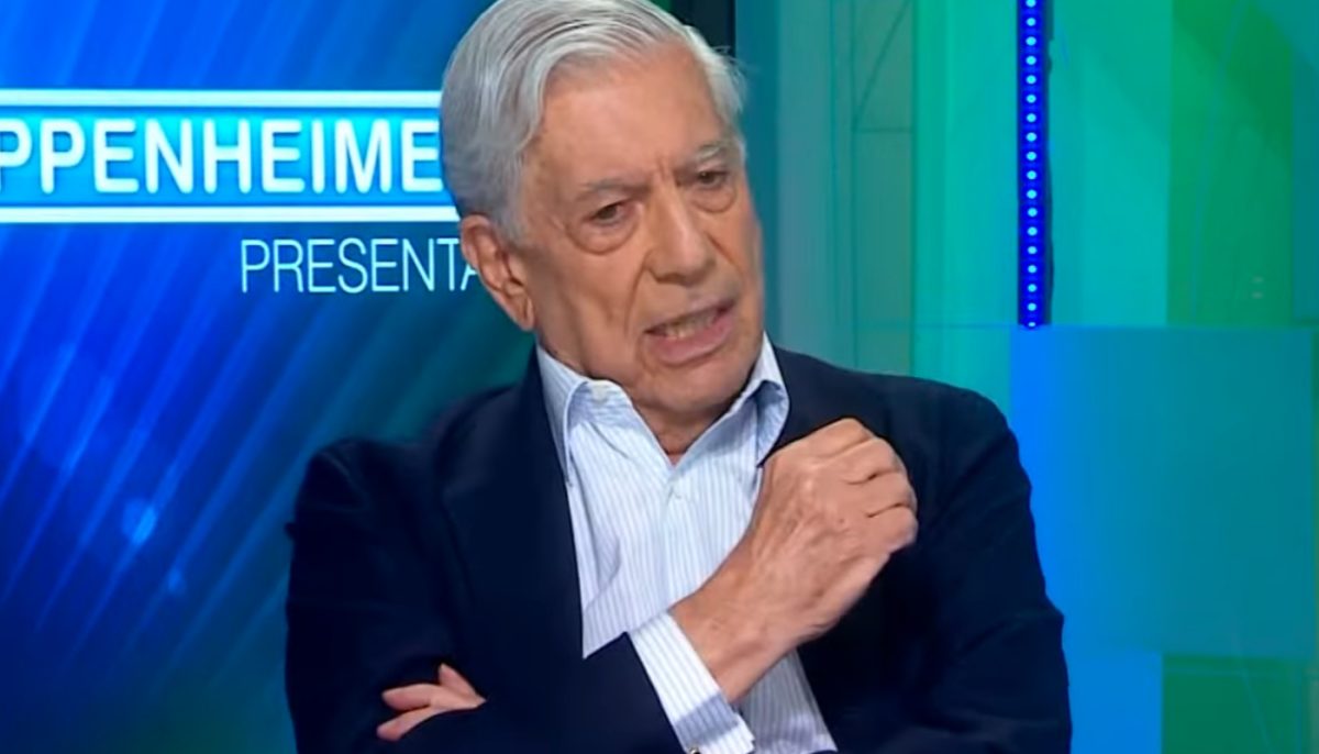 Mario Vargas Llosa en Oppenheimer