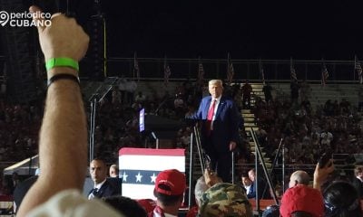 Presidente Donald Trump en Hialeah