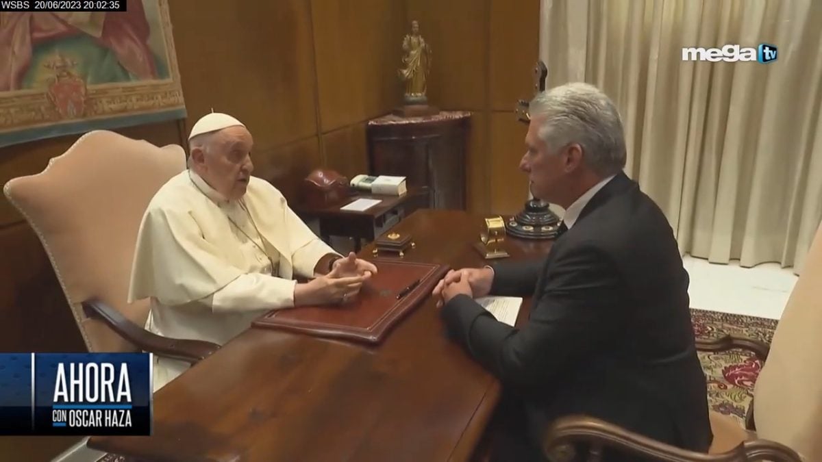 Presidente designado Miguel Diaz-Canel no asistirá al funeral del papa Francisco