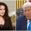 alma Hayek y Donald Trump