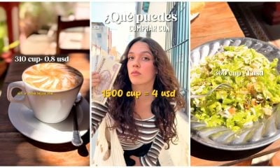 Tiktoker cubana muestra cuánto puede comprarse con 1500 CUP en una cafetería cubana