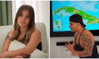 Ultrack le explica a Claudia Artiles de geografía