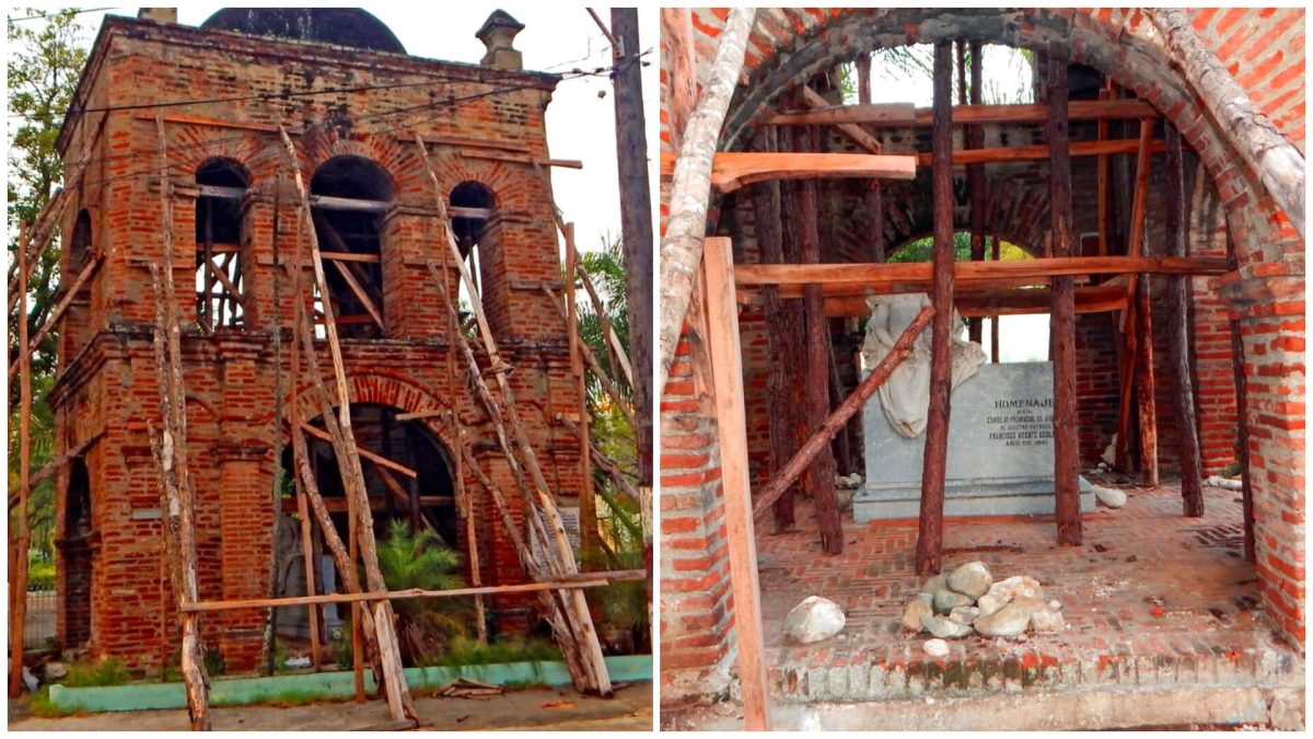 Abandono de monumento donde descansaron restos de Francisco Vicente Aguilera (1)