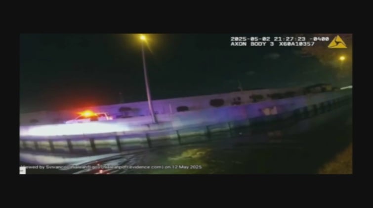 Anciano ciego es rescatado por policías tras caer en un canal de Hialeah