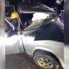 Bomberos rescatan a conductor atrapado en su vehículo tras grave accidente en Artemisa