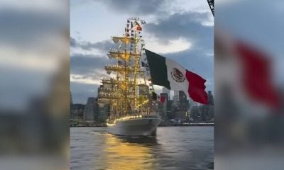 Buque escuela mexicano impacta contra el puente de Brooklyn dos fallecidos y 22 lesionados