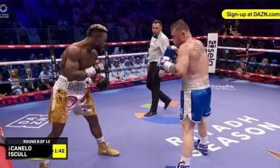 Cubano William Scull pierde ante Saúl “Canelo” Álvarez en una pelea de poco golpes