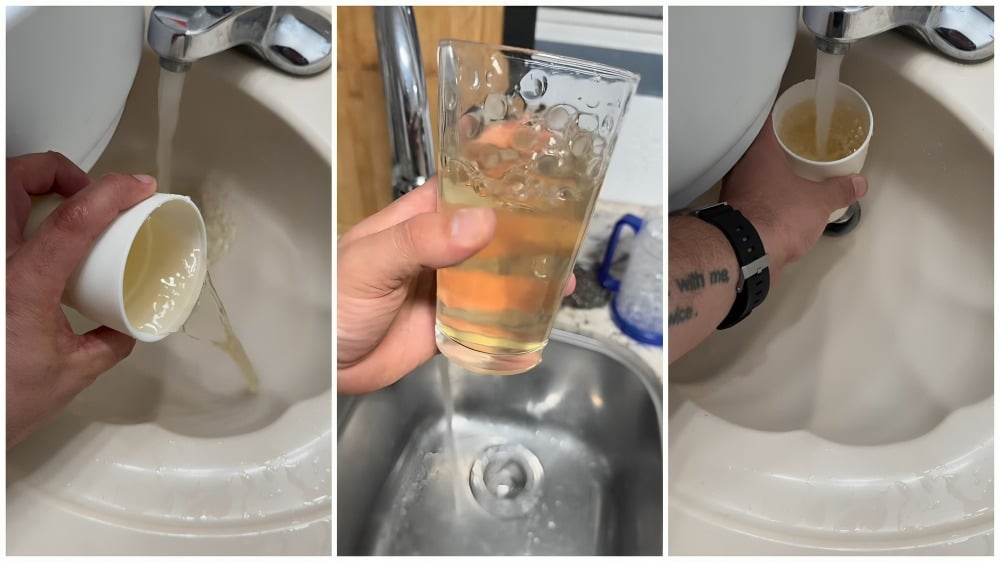 Denuncian color extraño en el agua que llega a viviendas en Hialeah