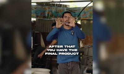 Emprendedor cubano elabora diferentes productos con plástico reciclado en la Isla (1)