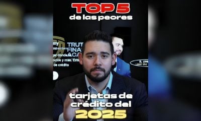 Experto en finanzas personales comparte top 5 de las perores tarjetas de crédito en 2025 (1)