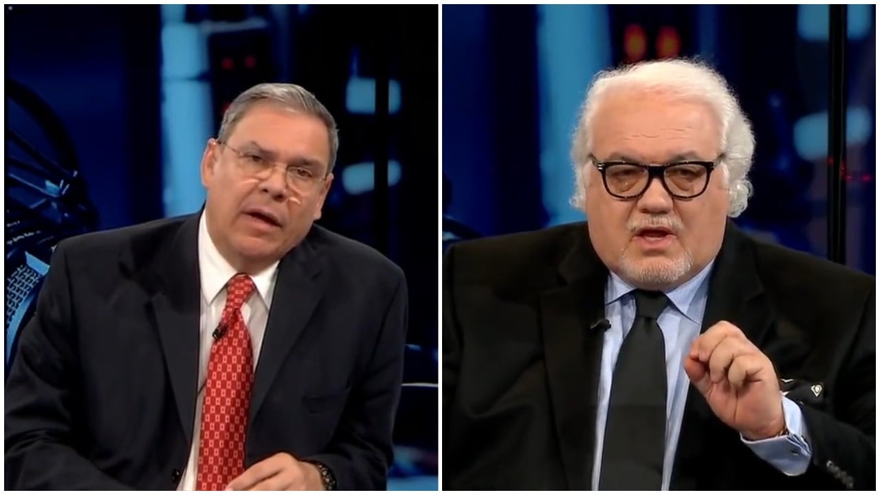 Fuerte discusión entre Juan Manuel Cao y el director de América Tevé, Carlos Vasallo
