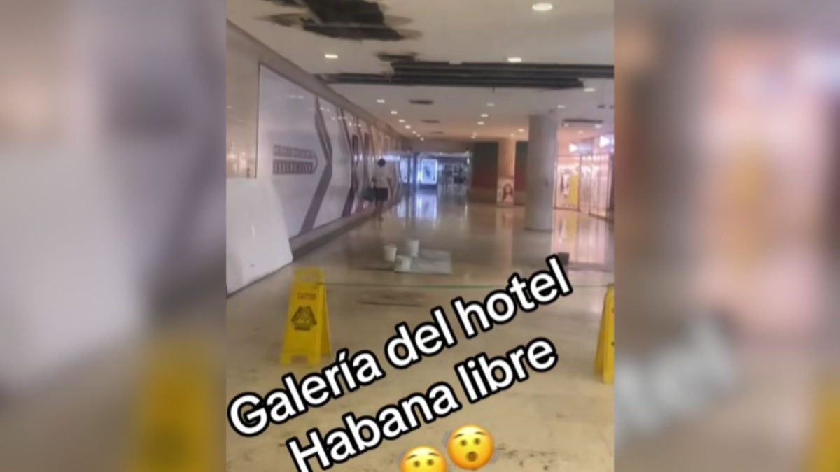 Galería del Hotel Habana Libre se encuentra en evidente abandono