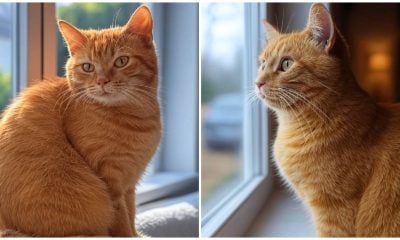Gatos naranja mutación genética (1)