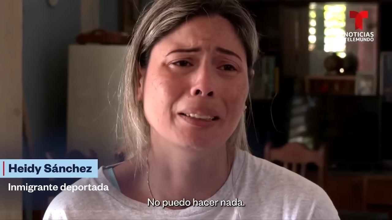Habla por primera vez la madre cubana deportada, DHS le responde sobre la separación de su hija