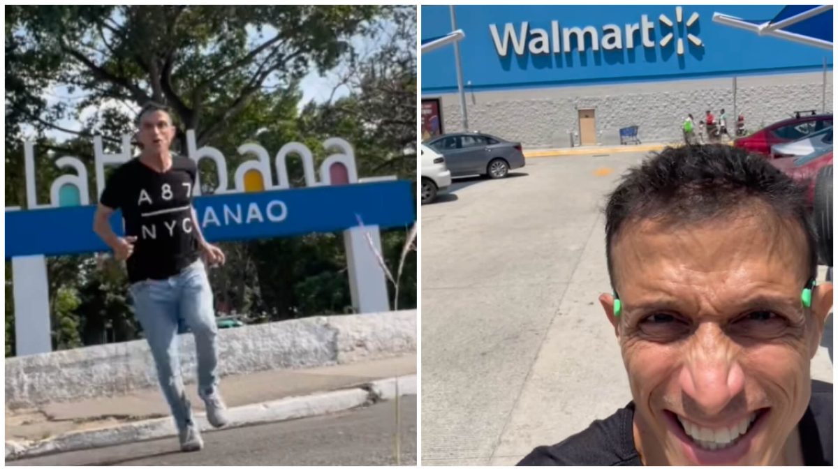 Jardiel graba desde un Walmart (1)