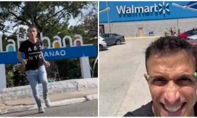 Jardiel graba desde un Walmart (1)