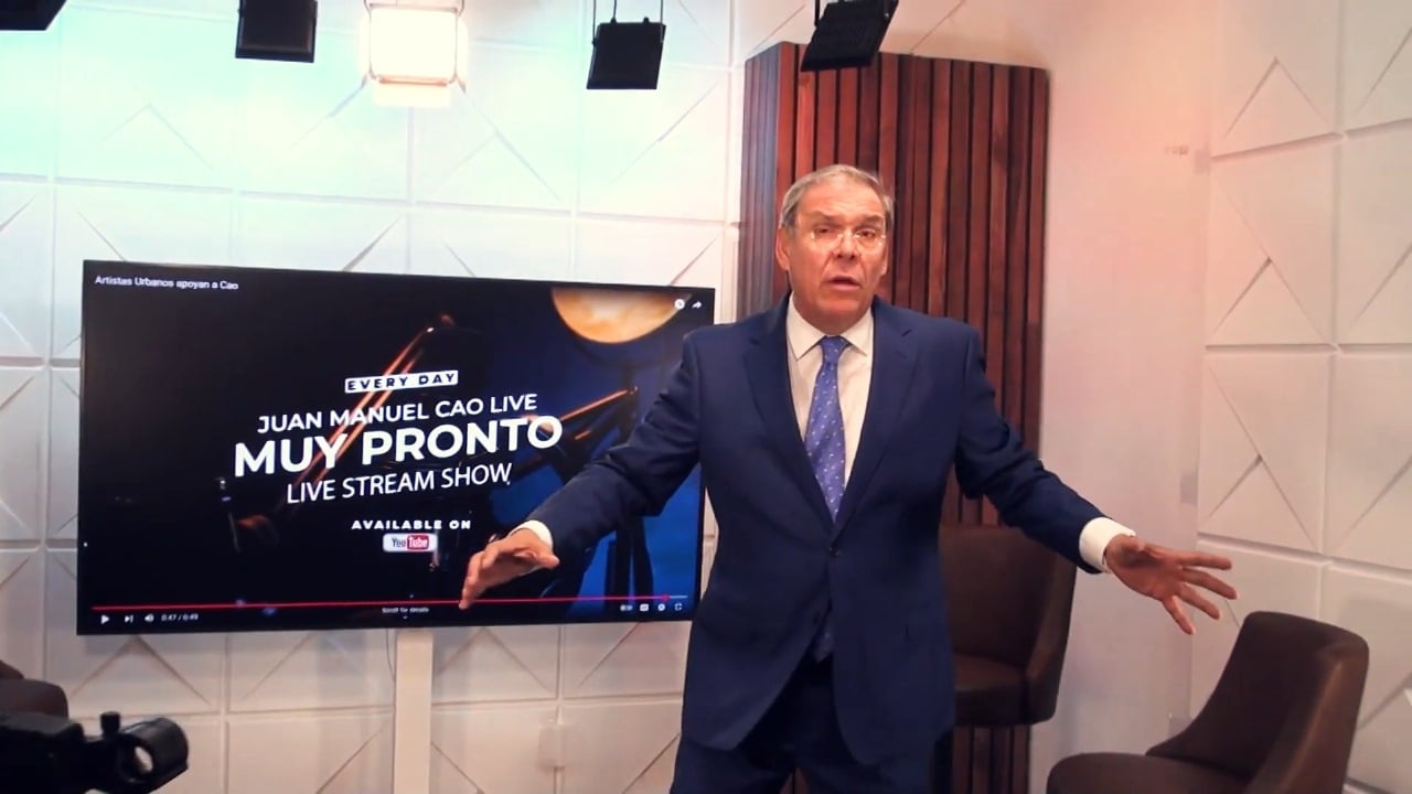 Juan Manuel Cao abre su propio canal de YouTube