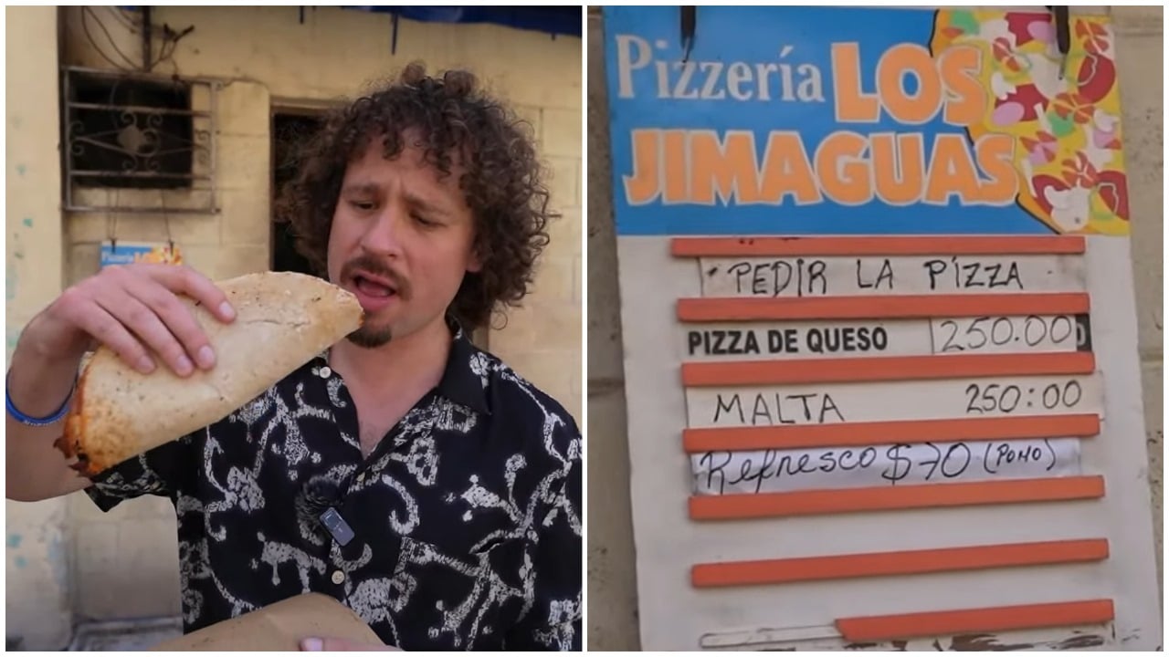Luisito Comunica prueba comida callejera en Cuba Está baratísima23