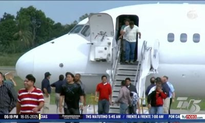 Primer vuelo de “autodeportación” trasladó migrantes a Honduras y Colombia