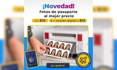 Promoción en servicio de fotografía al instante para el trámite del pasaporte cubano