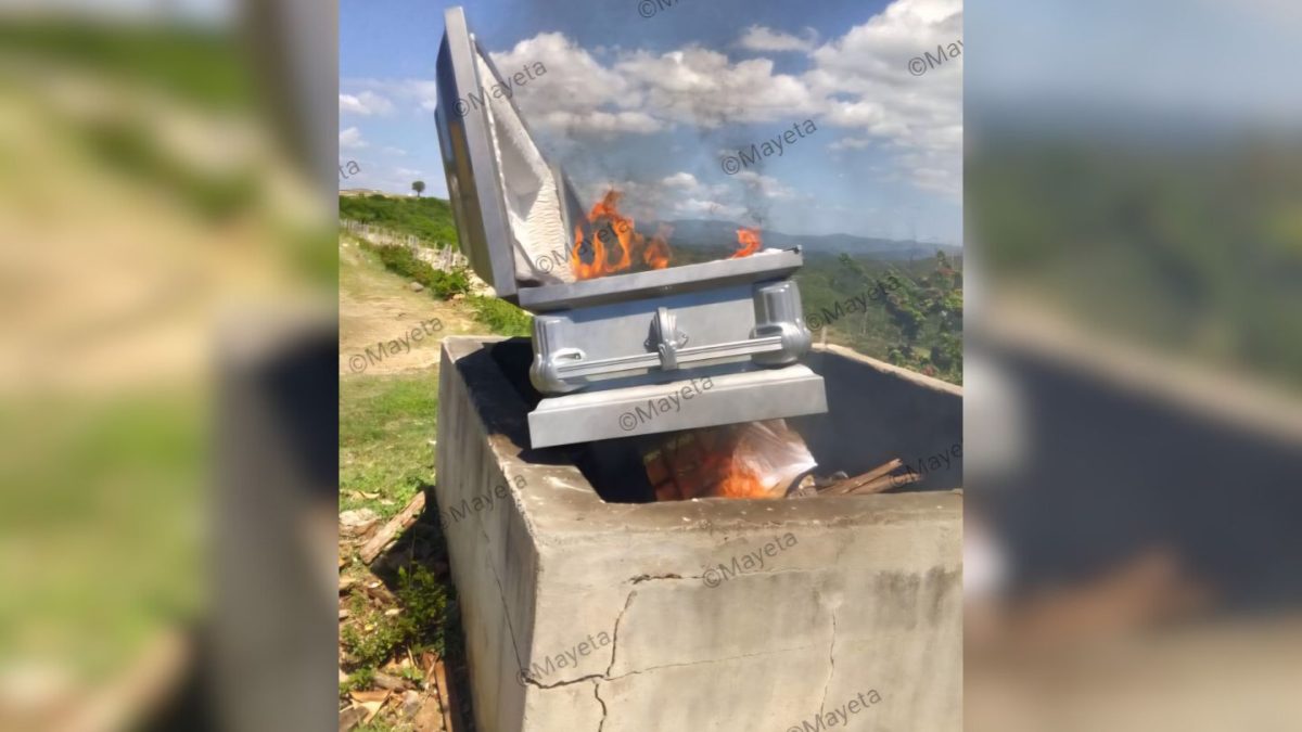 Queman ataúd usado para repatriar el cuerpo de cubana asesinada en Estados Unidos
