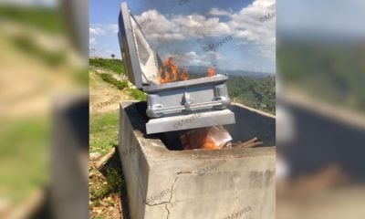 Queman ataúd usado para repatriar el cuerpo de cubana asesinada en Estados Unidos