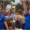 Sandro Castro se aparece en el Primero de Mayo, pero no lleva Cristash